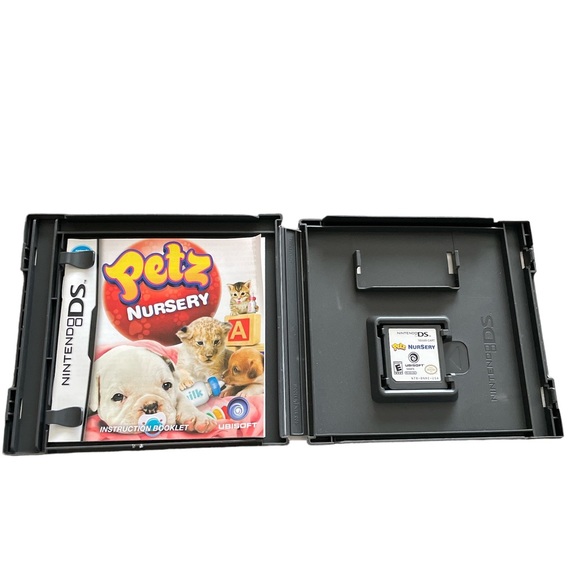 Nintendo DS LiteLaunch Edition Silver Handheld System With 5 Games in Cases - Picture 16 of 16